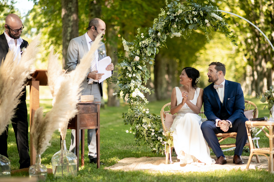 mariage champêtre cérémonie symbolique